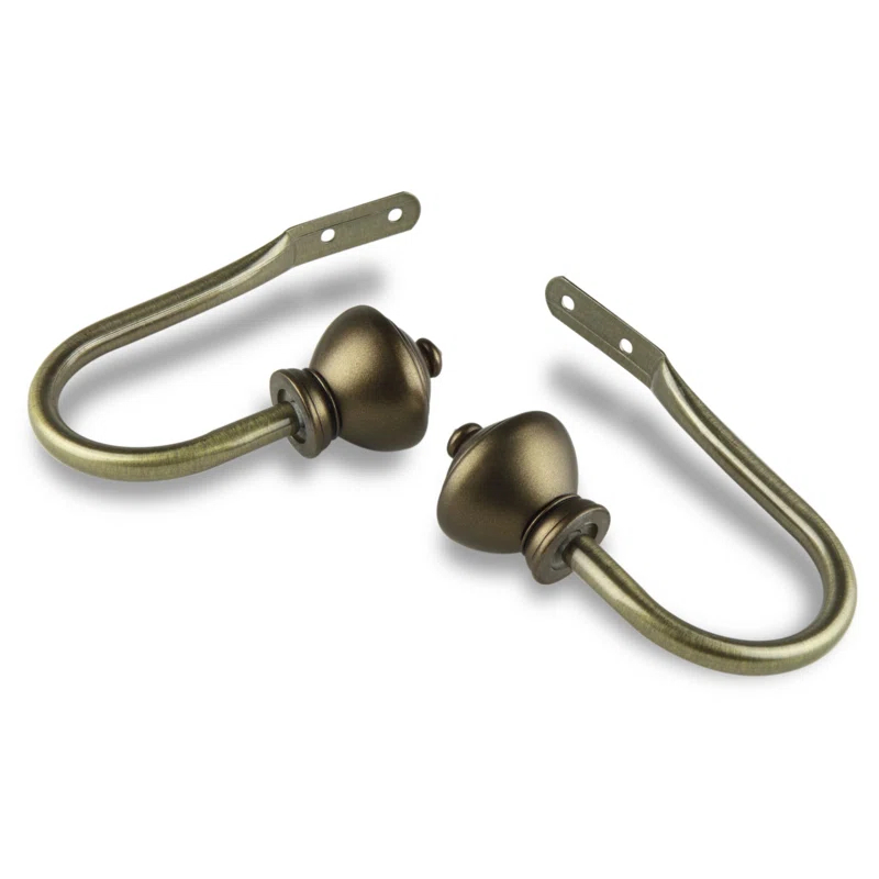 Plewak Steel Curtain Holdback (Set of 2)