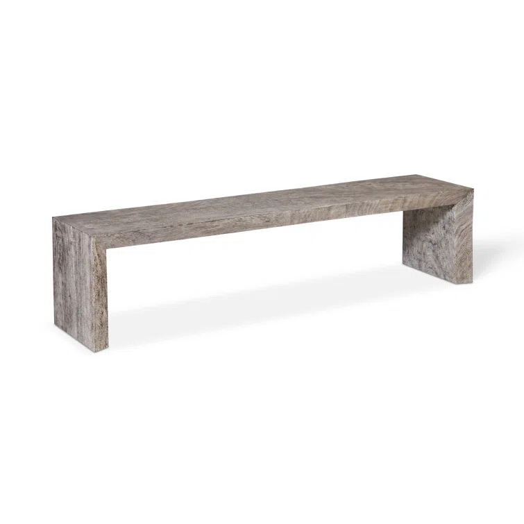 Phillips Collection Waterfall Solid Wood Bench