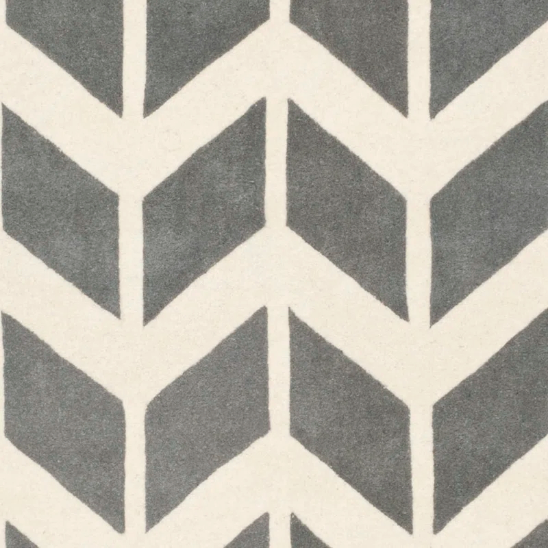 DASTINGO Chatham Hand Tufted Wool Chevron Rug
