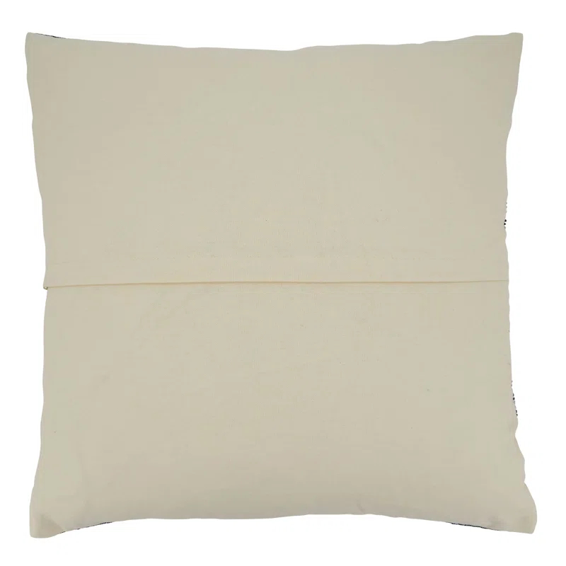 Saro Ginevra Striped Cotton Blend Pillow Cover