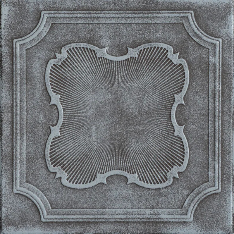 A La Maison Ceilings Coronado 1.6 ft. x 1.6 ft. Polystyrene Glue-up Ceiling Tile (Set of 48)