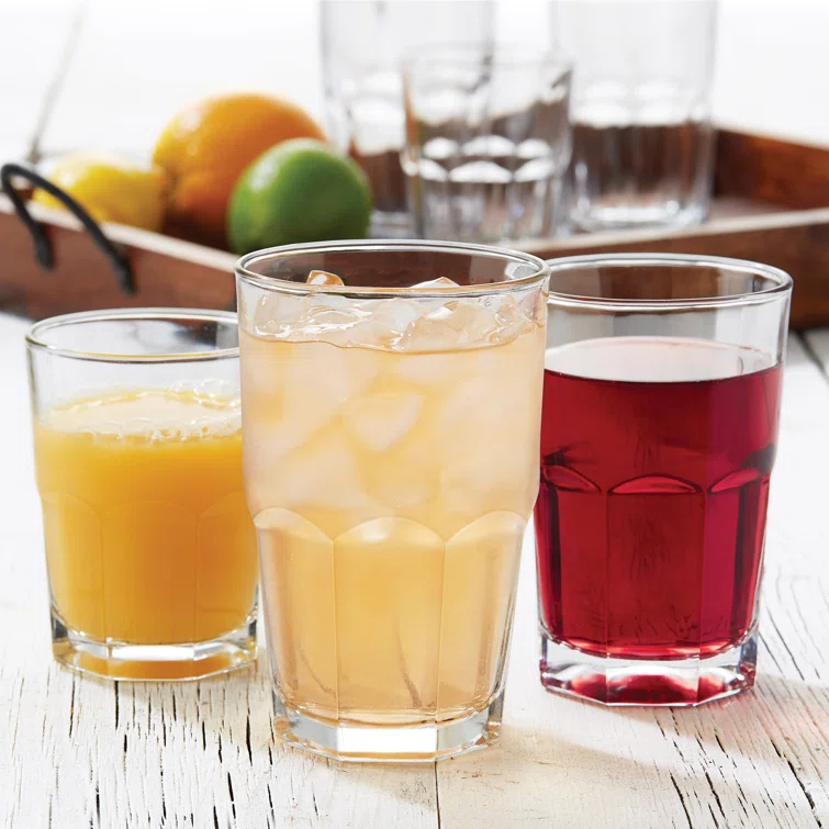 Libbey Libbey Boston 18-Piece Tumbler, Rocks and Juice Glass Set