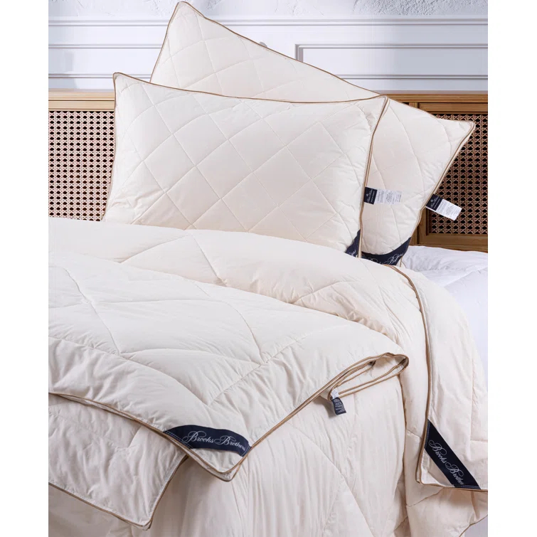 Brooks Brothers Wool Medium Pillow