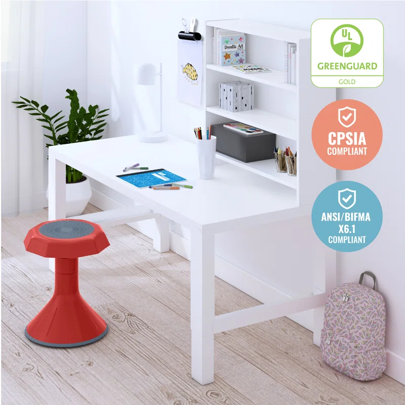 ECR4Kids ACE Active Core Engagement Wobble Stool, Flexible Seating