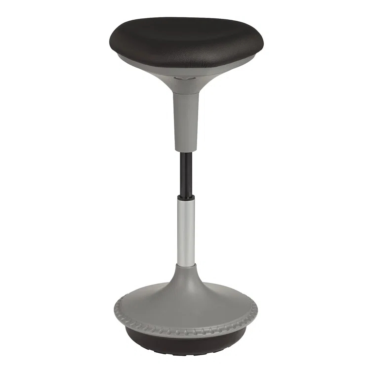 Learniture Adjustable Height Backless Foam-Padded Active Learning Stool