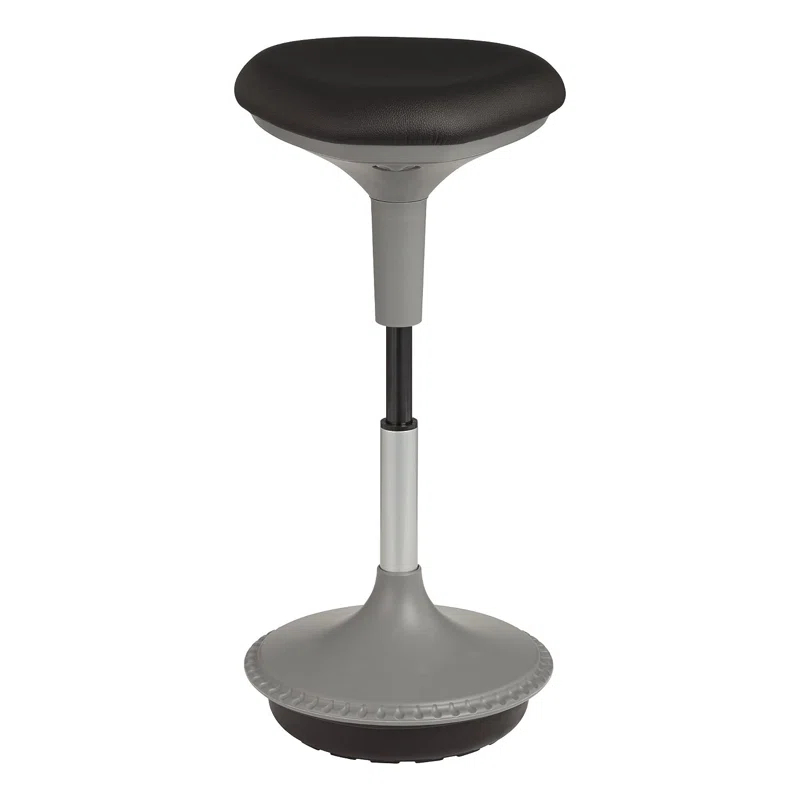 Learniture Adjustable Height Backless Foam-Padded Active Learning Stool