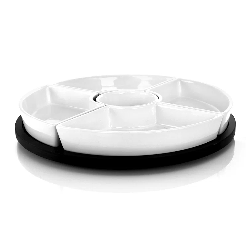 Gibson Elite Gracious Dinning Divided Serving Dish