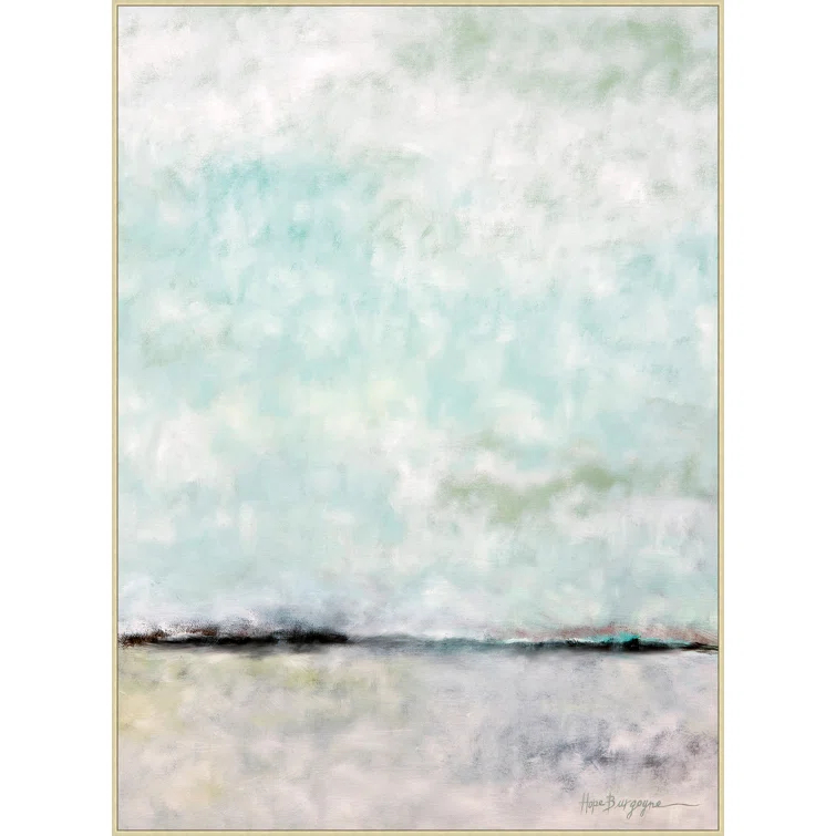 Wendover Art Group Hope Burgoyne " Quiet Winter " by Hope Burgoyne Painting Print