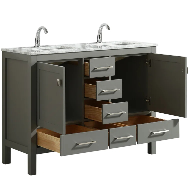 Eviva London 48" Double Bathroom Vanity