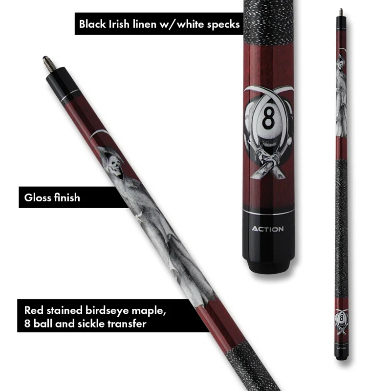 Action Action Wood Pool Cues