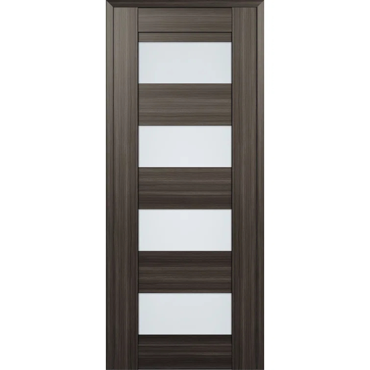Belldinni Della Solid + Manufactured Wood Paneled Matte Slab Door
