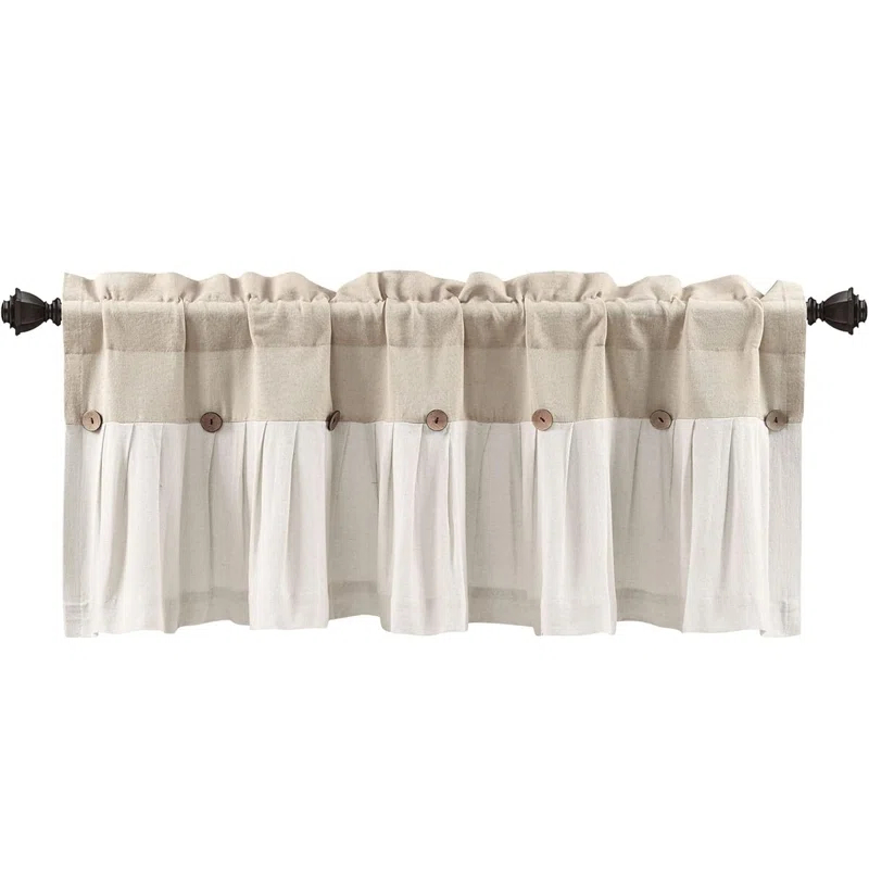 OTOTWER Patchwork 52'' W Window Valance