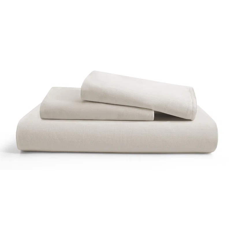 Peace Nest Linen and Cotton Duvet Cover with Pillowcase
