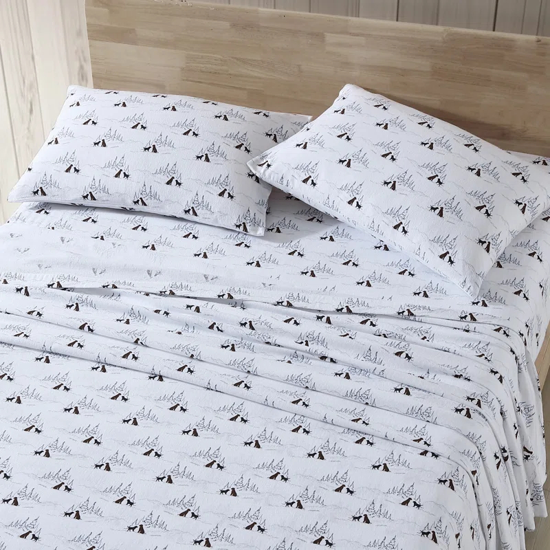 Eddie Bauer Cozy Cotton Flannel Sheet Sets