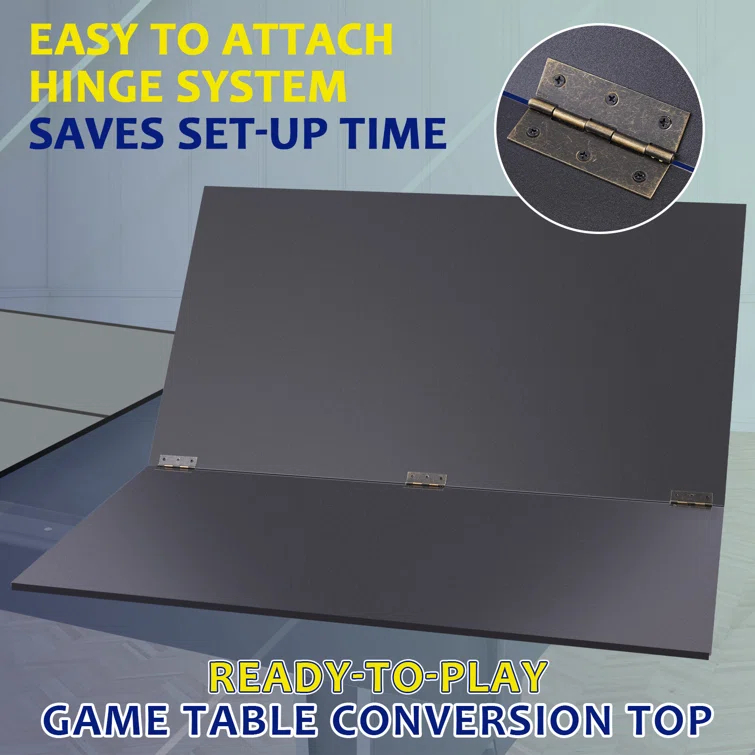 RayChee Ping Pong Table Top RayChee Foldable Conversion Top & Reviews | Wayfair