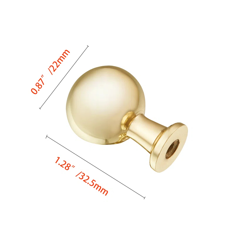 Utopia Alley 7/8 Diameter Round Knob