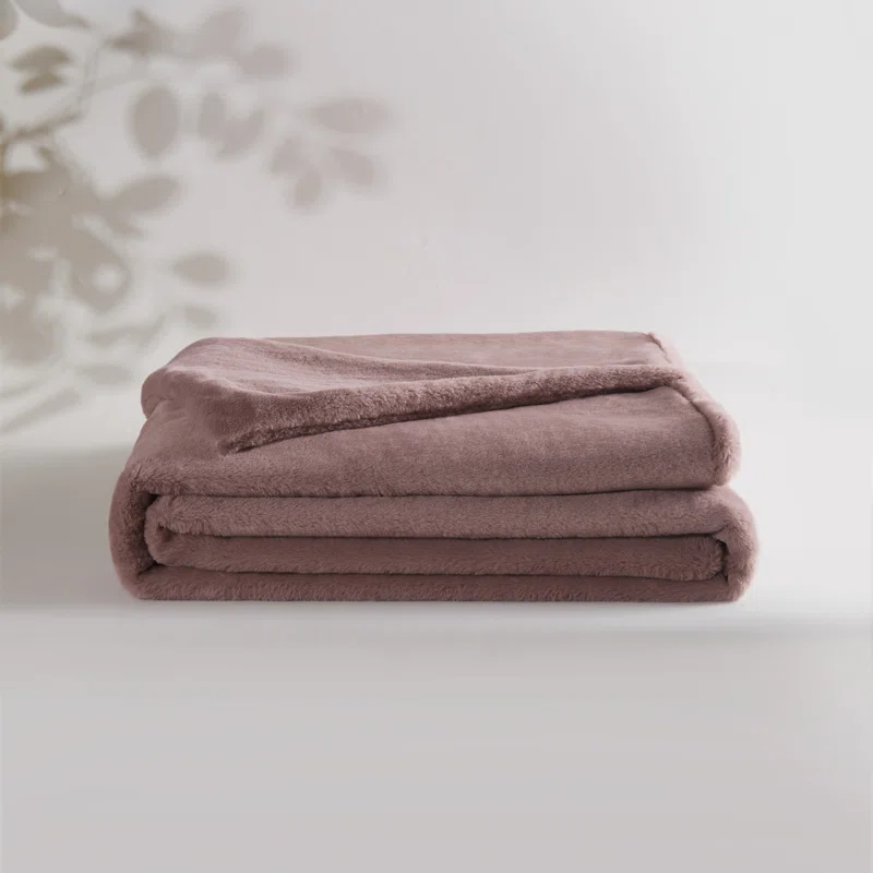 Allisandro Allisandro Double-Sided Soft and Luxurious Faux Fur Throw Blanket