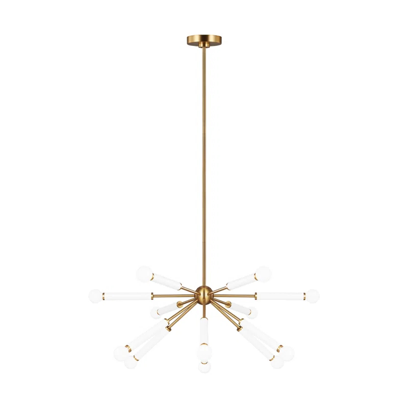 kate spade new york Monroe 12 - Light Dimmable Sputnik Sphere Chandelier