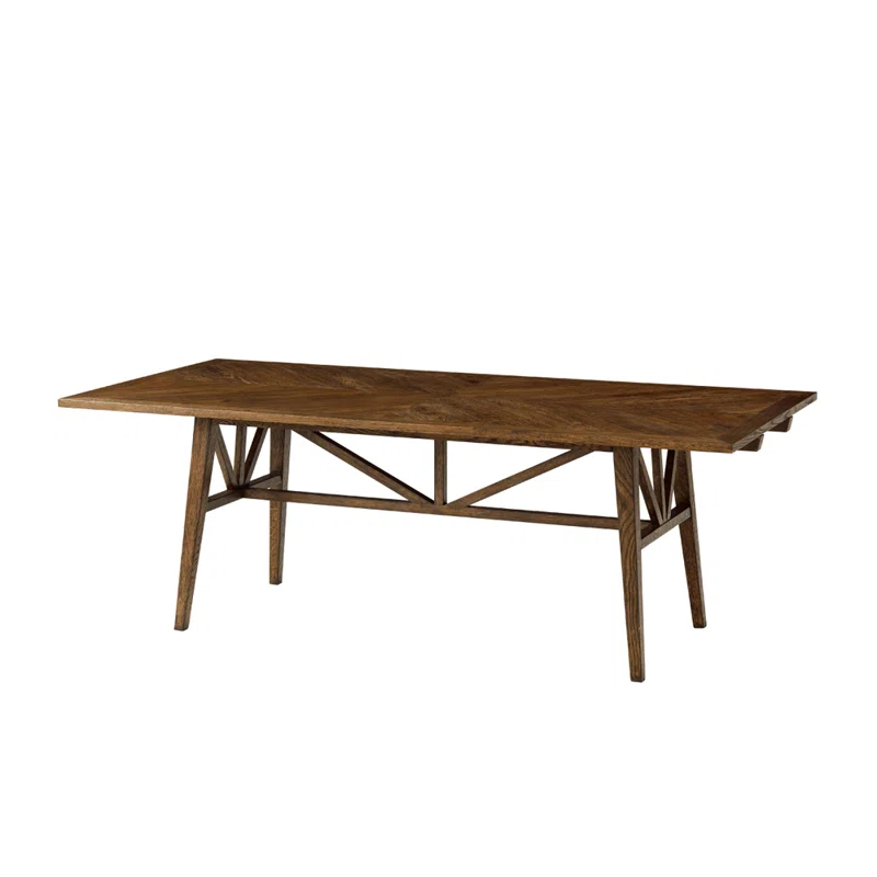 Nova Extendable Oak Solid Wood Base Dining Table