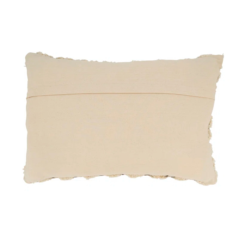 Saro Diamond Elegance Tufted Diamond Throw Pillow Cover