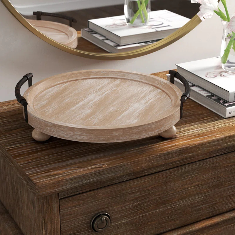 Kelly Clarkson Home Lucia Wood Tray