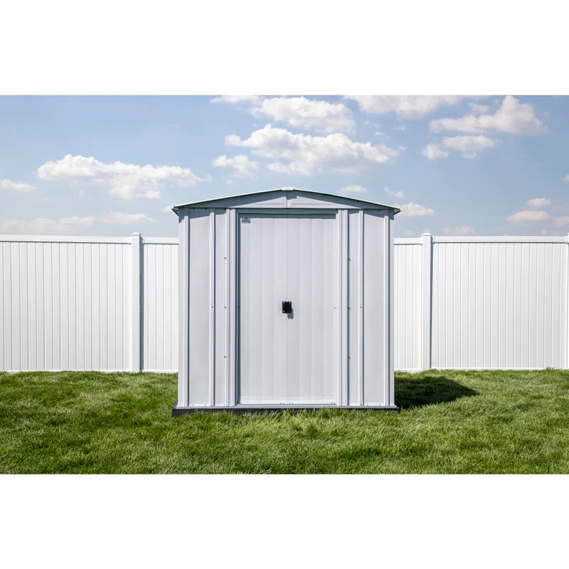 Arrow 6 ft. W x 7 ft. D Steel Vertical Storage Shed
