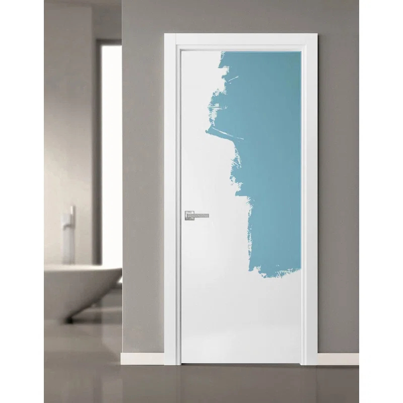 SARTODOORS Planum Solid + Manufactured Wood Paneled Slab Door