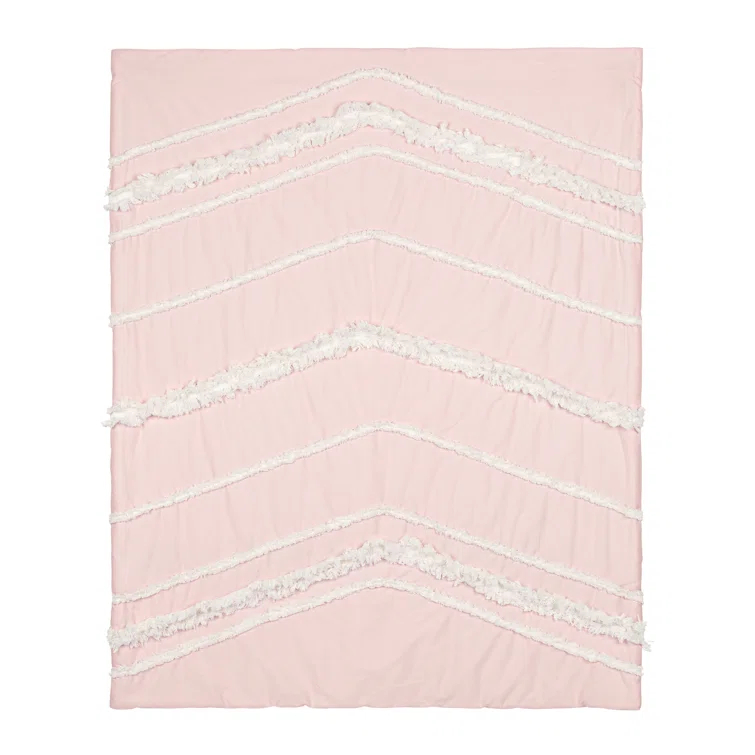 Sweet Jojo Designs Boho Fringe 4 Piece Crib Bedding Set