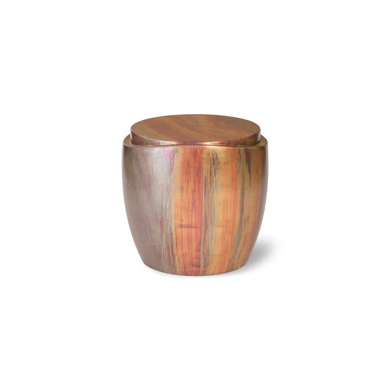 Phillips Collection Patina Drum End Table