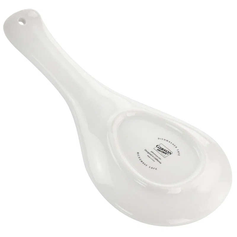 Gibson Home Gibson Home Village Vines Fine Ceramic Spoon Rest In Blue