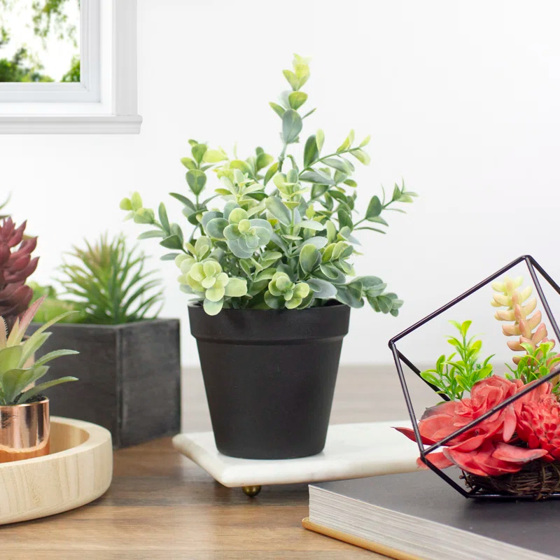 Northlight Seasonal 10'' Faux Melia Azedarach Plant in Pot