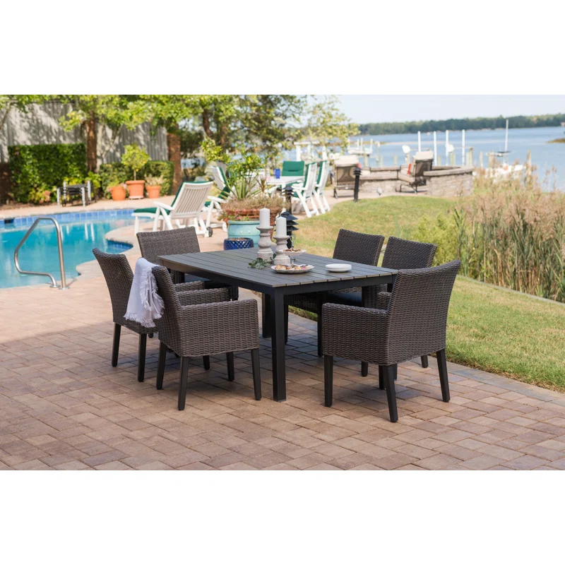 Kettler USA Bretange Rectangular Outdoor Dining Table