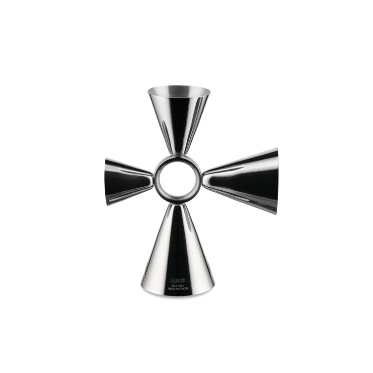 Alessi The Tending Box "Quadri Combo Jigger"