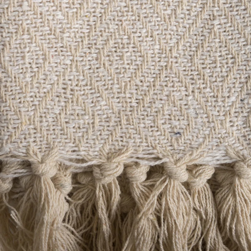 Design Imports Hand Woven Throw Blanket