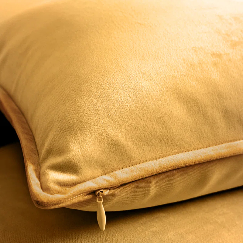 A1 Home Collections LLC Velvet Pillow Cover (Set of 2)
