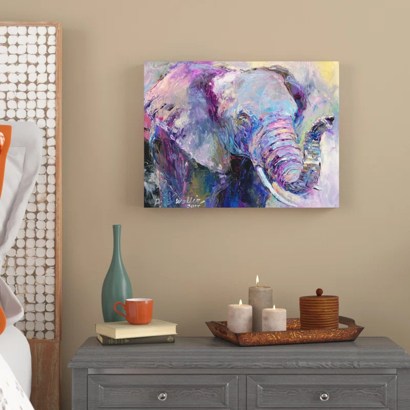 World Menagerie " Blue Elephant " by Richard Wallich