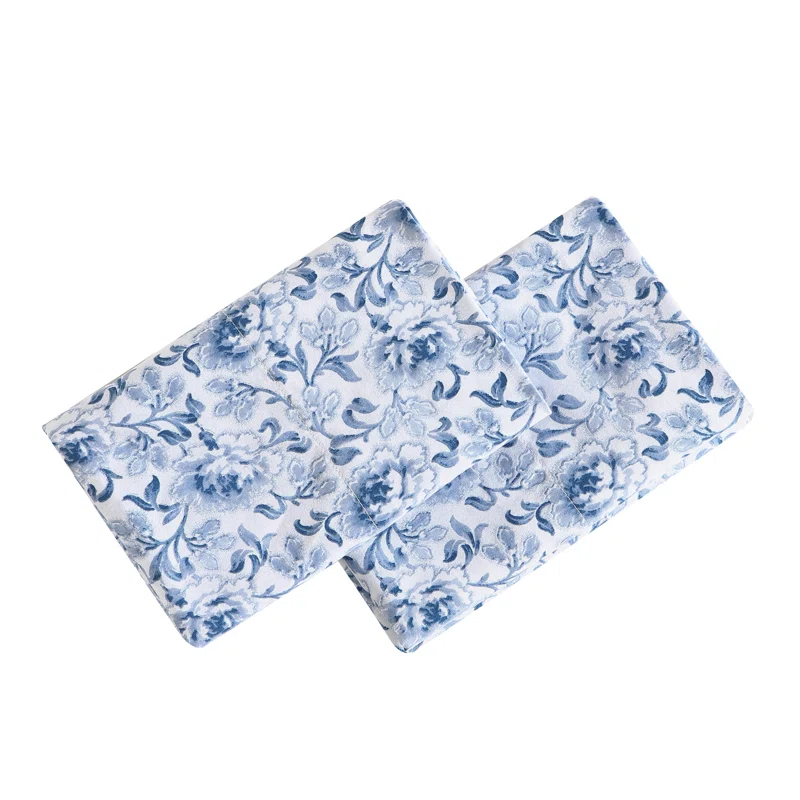Laura Ashley Laura Ashley Printed Cotton Sateen Pillowcase Set (Set of 2)