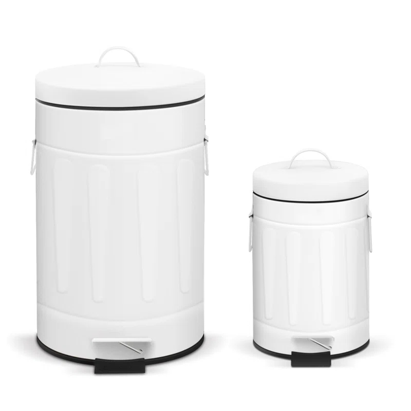 Innovaze Metal Step On Kitchen Trash Can - 3.2 Gallons