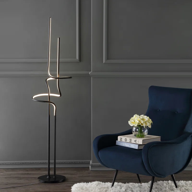 Orren Ellis Pittner 64'' LED Novelty Floor Lamp