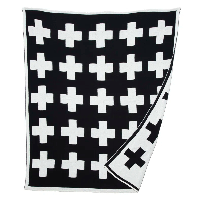 In2Green Swiss Knitted Throw Blanket