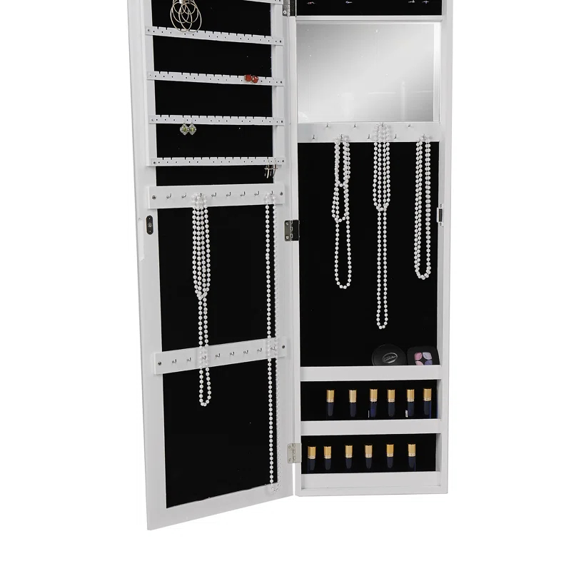 Mind Reader 3.5'' Wide Wall Jewelry Armoire