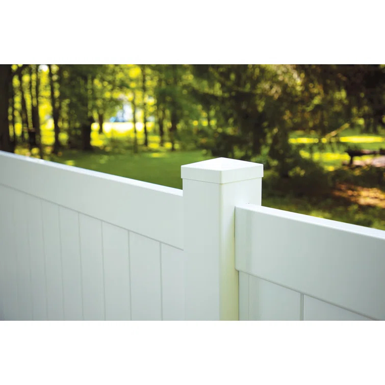 Barrette Outdoor Living Barrette Outdoor Living White Vinyl Post Cap for Posts