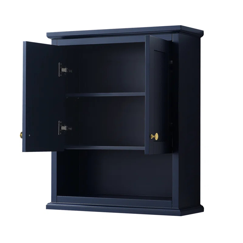 Wyndham Collection Avery Solid Wood Wall Over The Toilet Storage