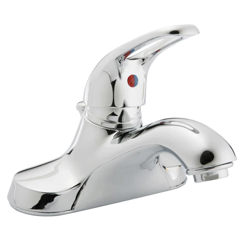 Centerset Single-handle Bathroom Faucet with Drain Assembly