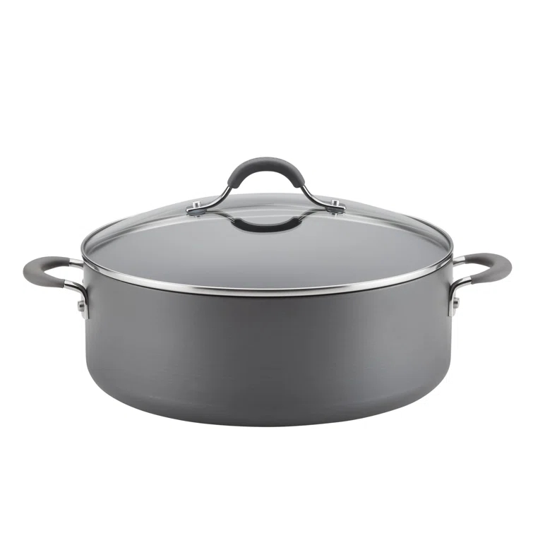 Circulon Radiance Hard-Anodized Aluminum Nonstick Wide Stockpot