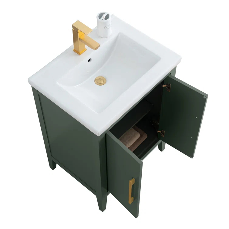 Vanity Art 24" Single Bathroom Vanity Set