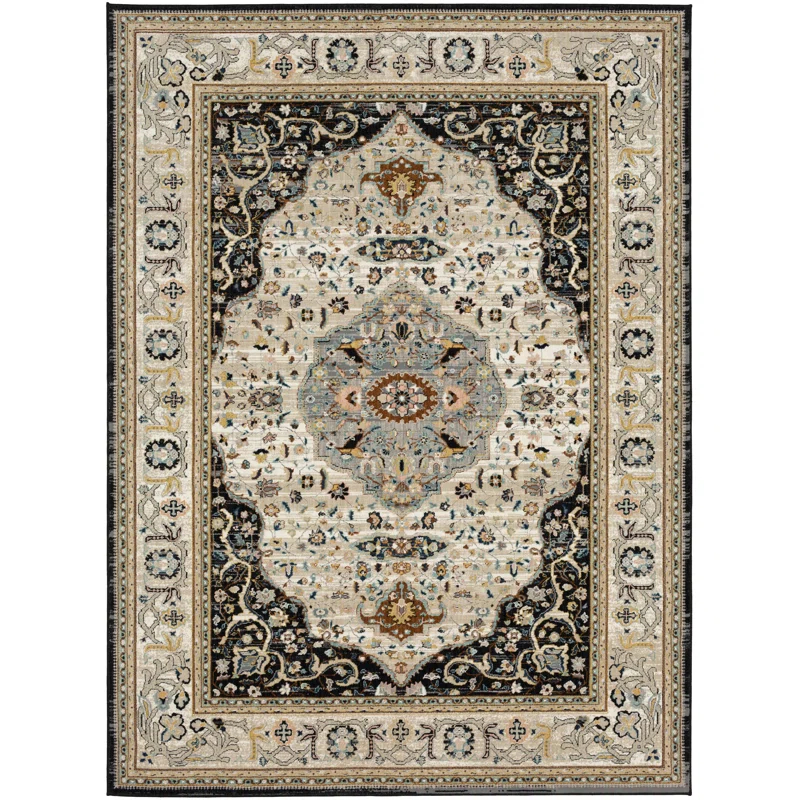 Karastan Chronos Oriental Ivory/Gray Area Rug