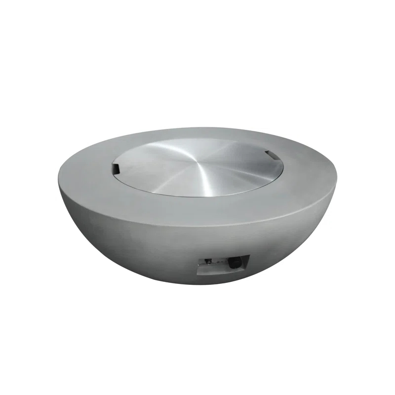 Round Stainless Steel Fire Pit Lid