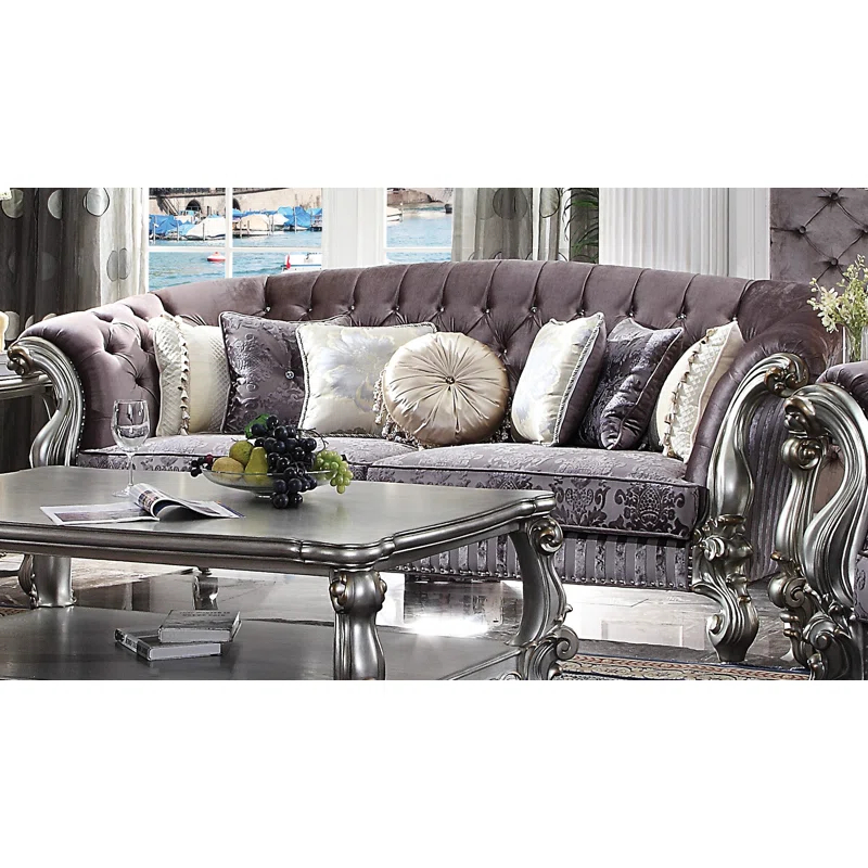 Andrew Home Studio Enloe 89'' Velvet Sofa