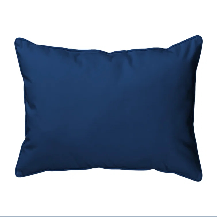 Betsy Drake Interiors No Decorative Addition Indoor/Outdoor Throw Pillow